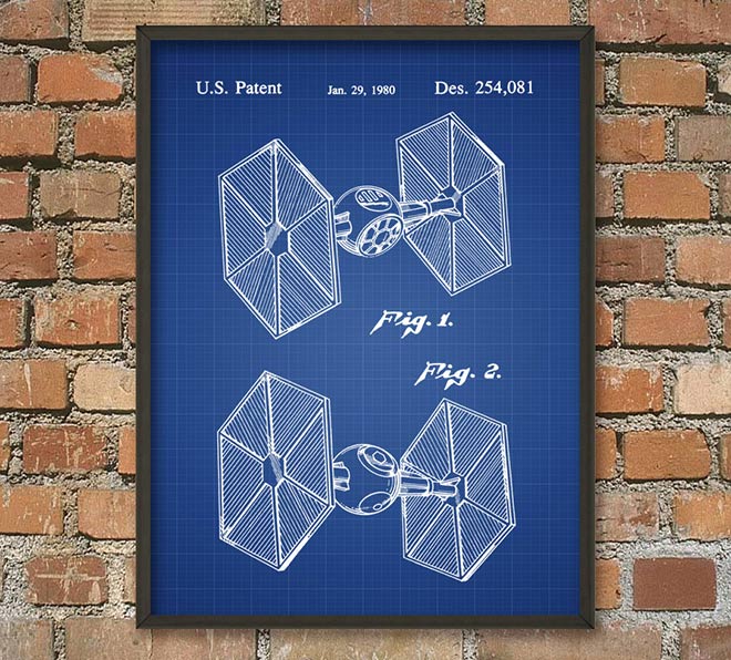 63-Poster-plan-Star-Wars-Tie-Fighter-impérial